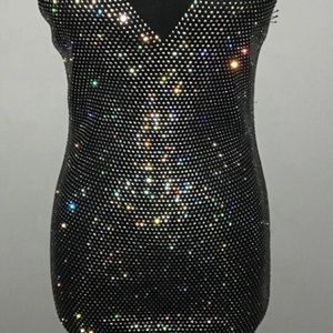 Diamond mini dress